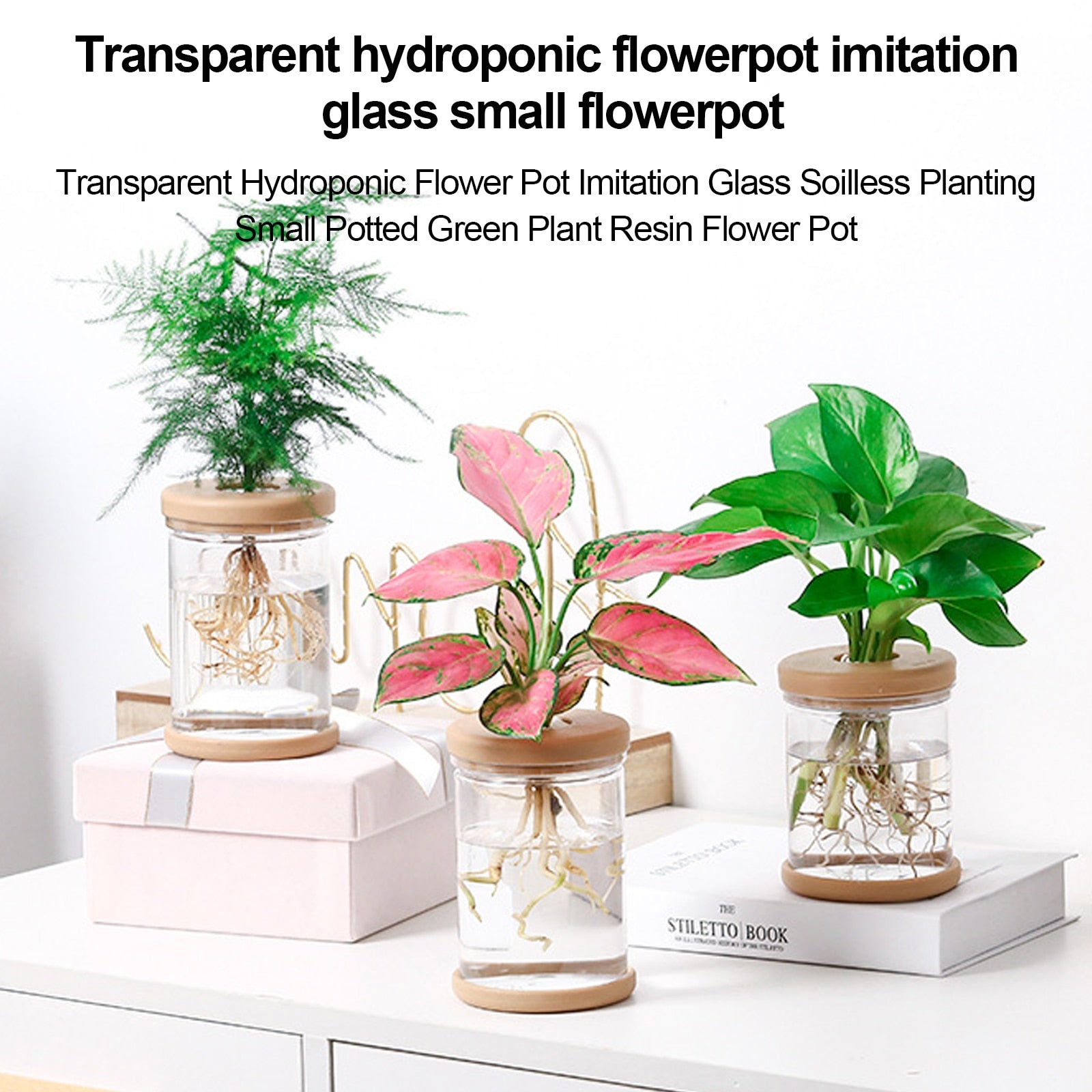 Mini Hydroponic Flower Pot - mygardenmole